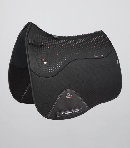 Premier Equine Close Contact Airtechnology Anti-Slip Dressage Square Black