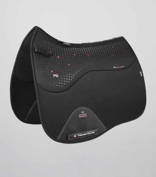 Premier Equine Close Contact Airtechnology Anti-Slip Dressage Square Black