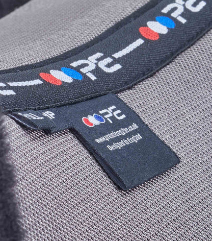 Premier Equine Airtechnology Shockproof Wool Saddle Pad - Half Pad Grey/Black Wool