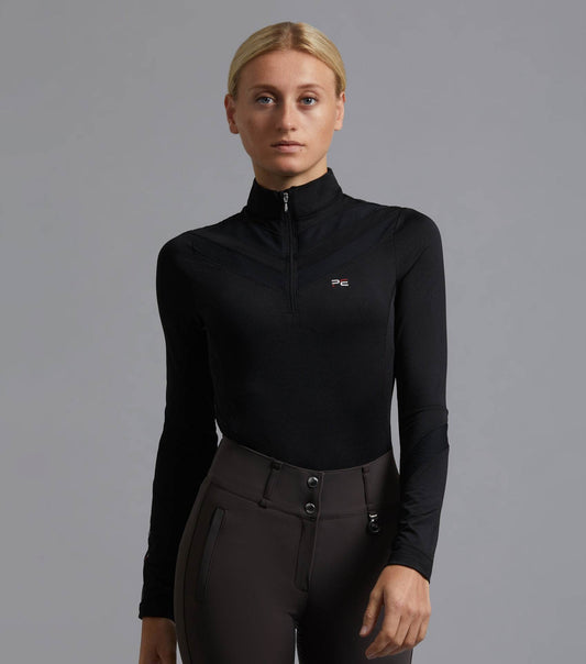 Premier Equine Arclos Ladies Technical Long Sleeve Riding - N P Equestrian & Pet Supplies Ltd 
