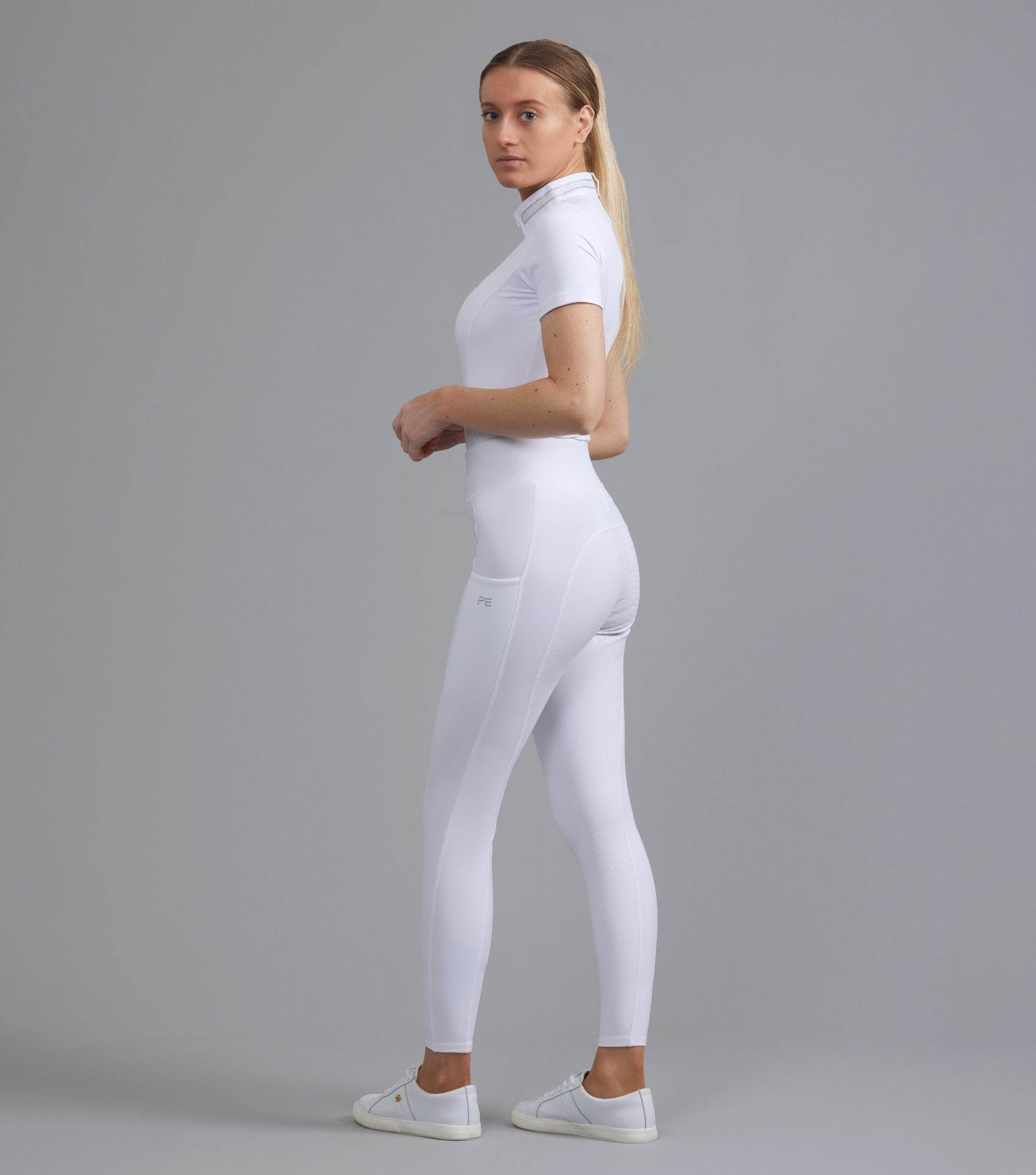 Premier Equine Aresso Ladies Full Seat Gel Riding Tights - N P Equestrian & Pet Supplies Ltd 