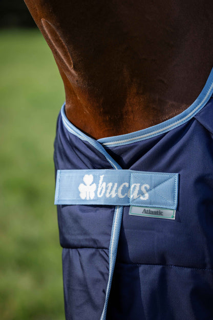 Bucas 150g Atlantic Exclusive Turnout Rug with Neck - Navy/Blue