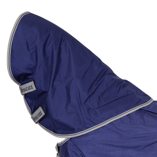 Bucas Atlantic Combi 50g Turnout Neck Cover - Navy/Light Blue