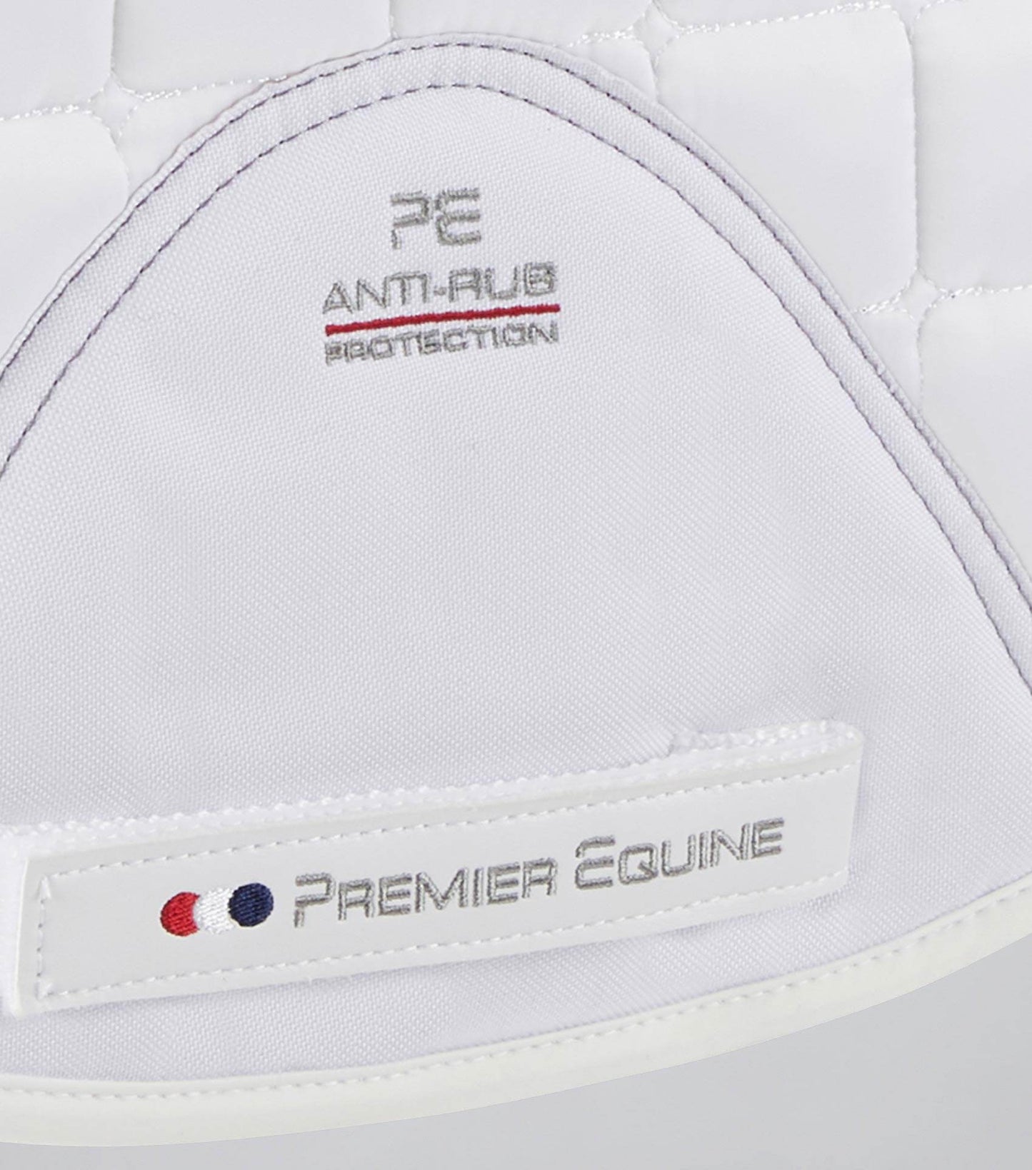 Premier Equine Atlantis CC Satin Wool Dressage Square White/Natural Wool
