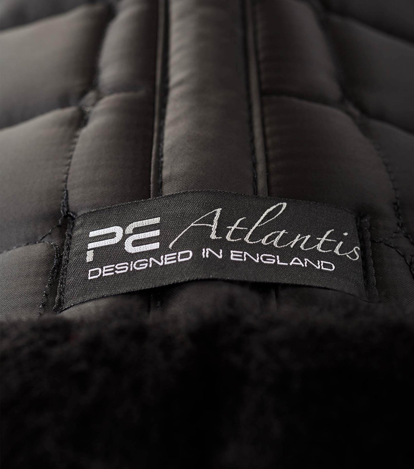 Premier Equine Atlantis CC Satin Wool GP/Jump Square Black/Black Wool