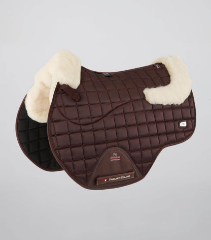Premier Equine Atlantis CC Satin Wool GP/Jump Square Brown/Natural Wool