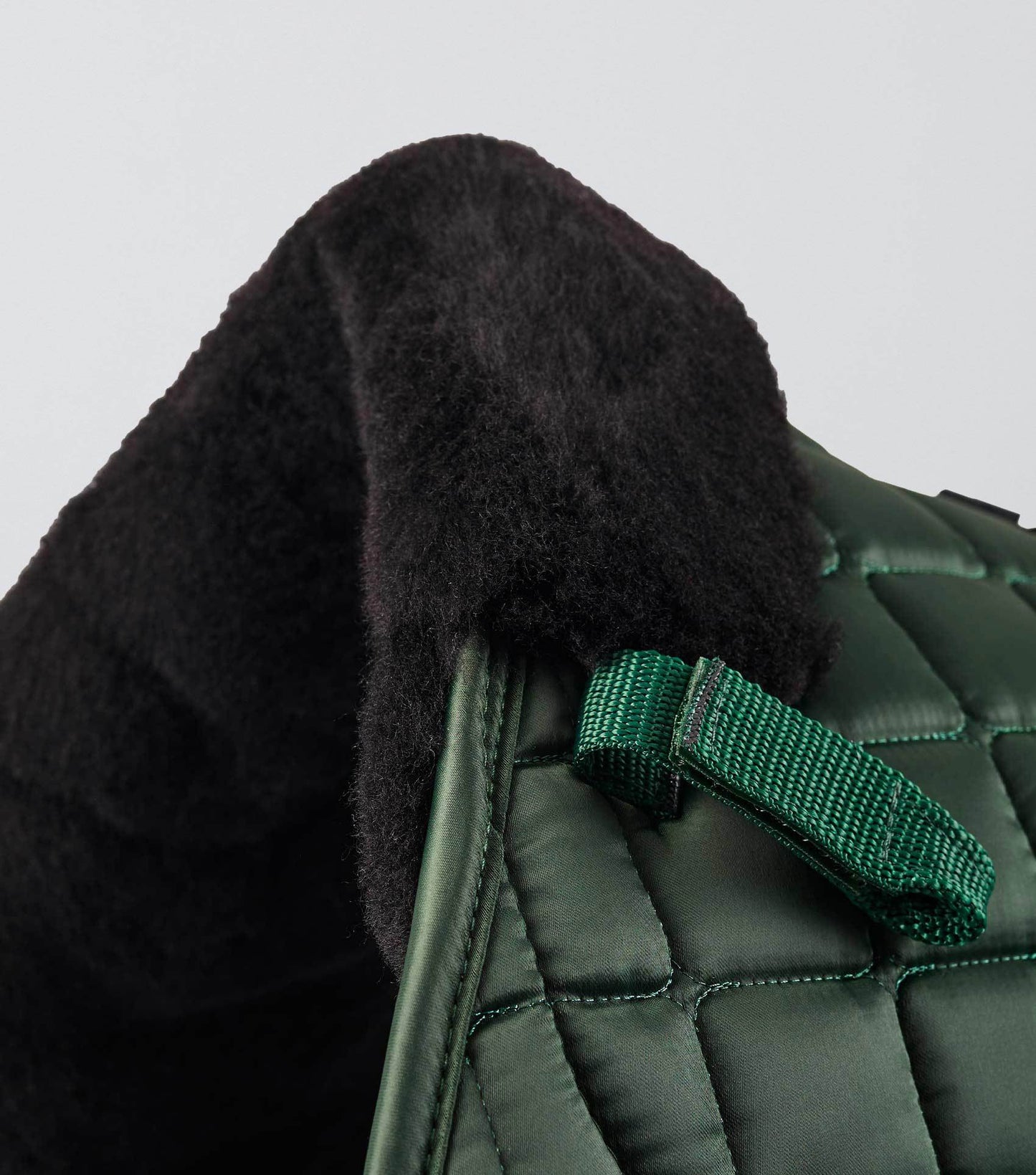 Premier Equine Atlantis CC Satin Wool GP/Jump Square Olive/Black Wool