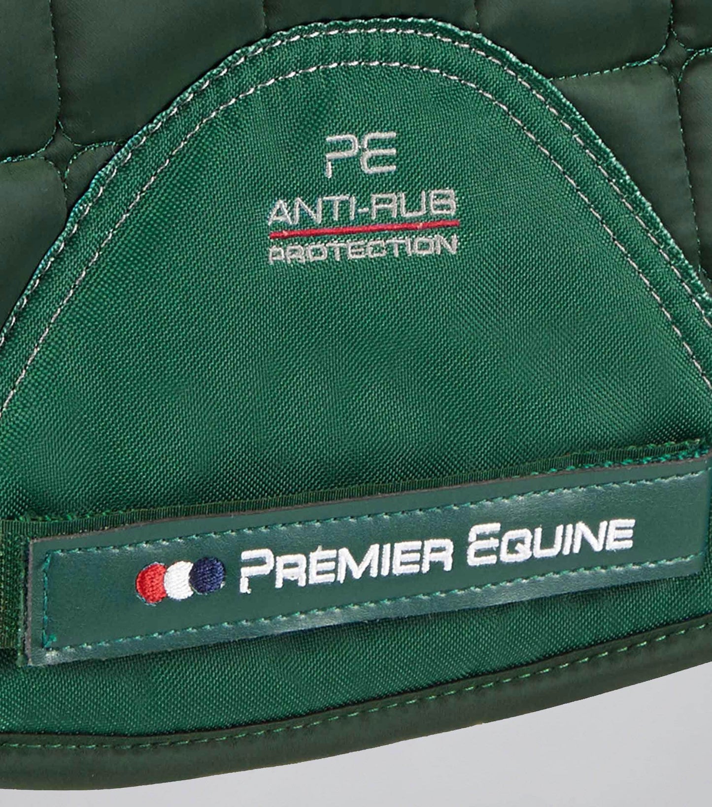 Premier Equine Atlantis CC Satin Wool GP/Jump Square Olive/Black Wool