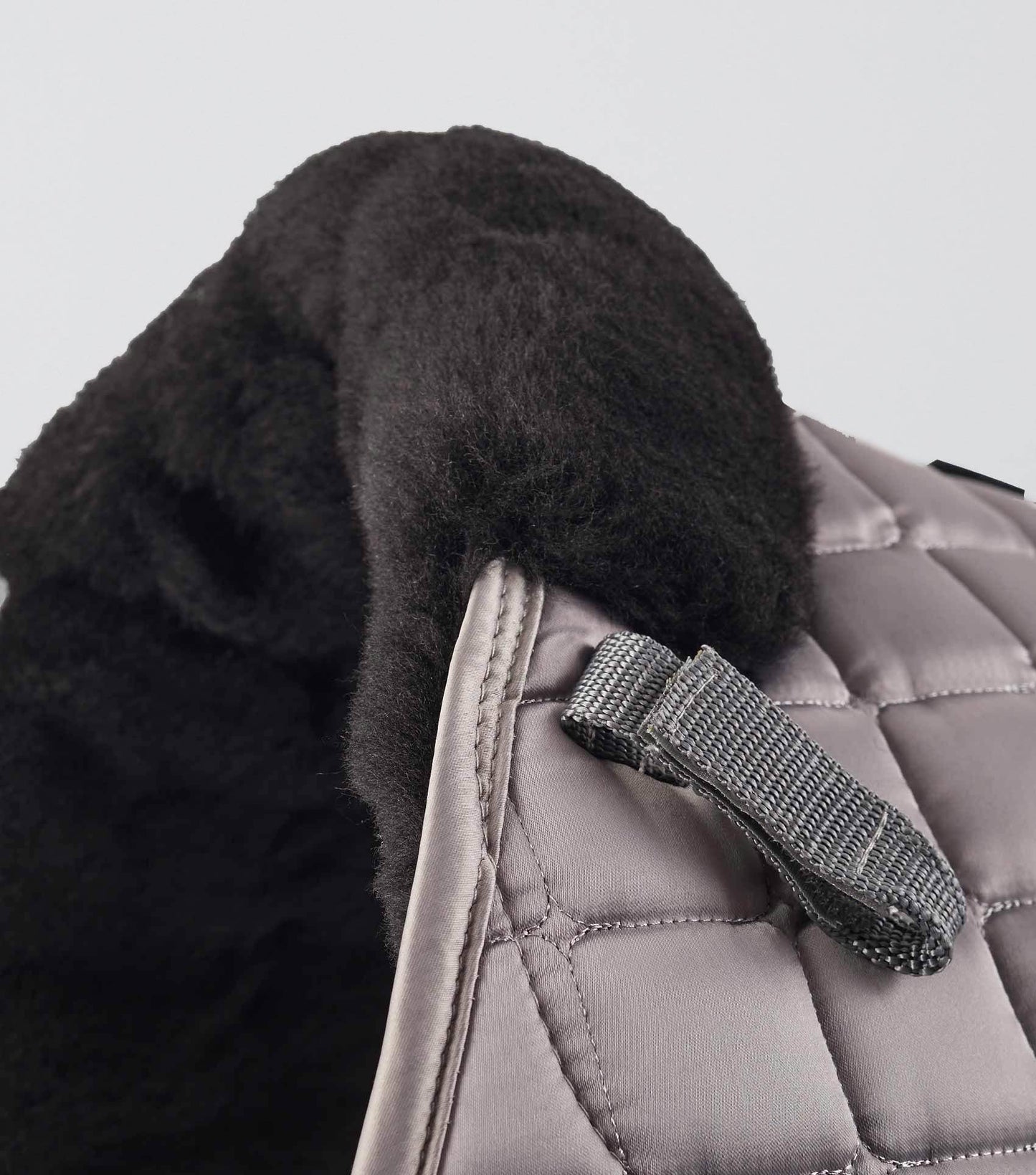 Premier Equine Atlantis CC Satin Wool GP/Jump Square Grey/Black Wool
