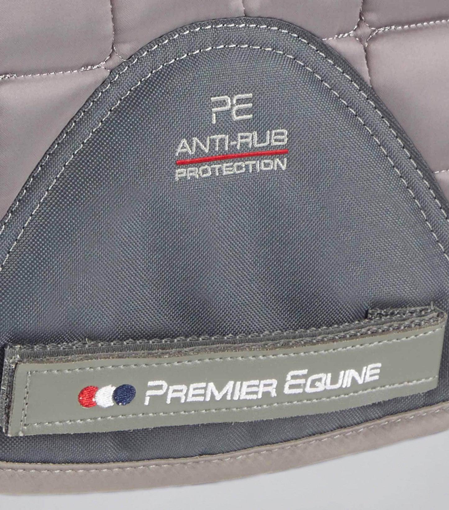Premier Equine Atlantis CC Satin Wool GP/Jump Square Grey/Black Wool
