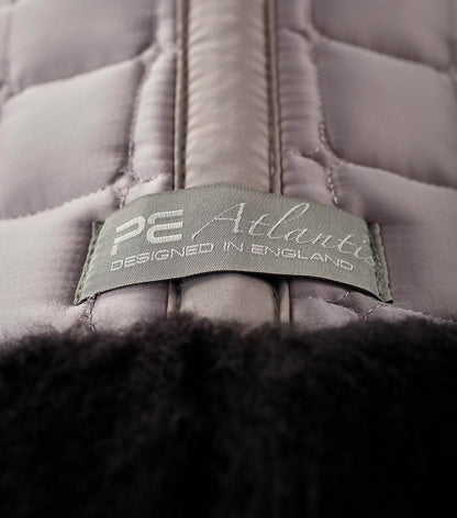 Premier Equine Atlantis CC Satin Wool GP/Jump Square Grey/Black Wool