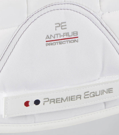 Premier Equine Atlantis CC Satin Wool GP/Jump Square White/Natural Wool
