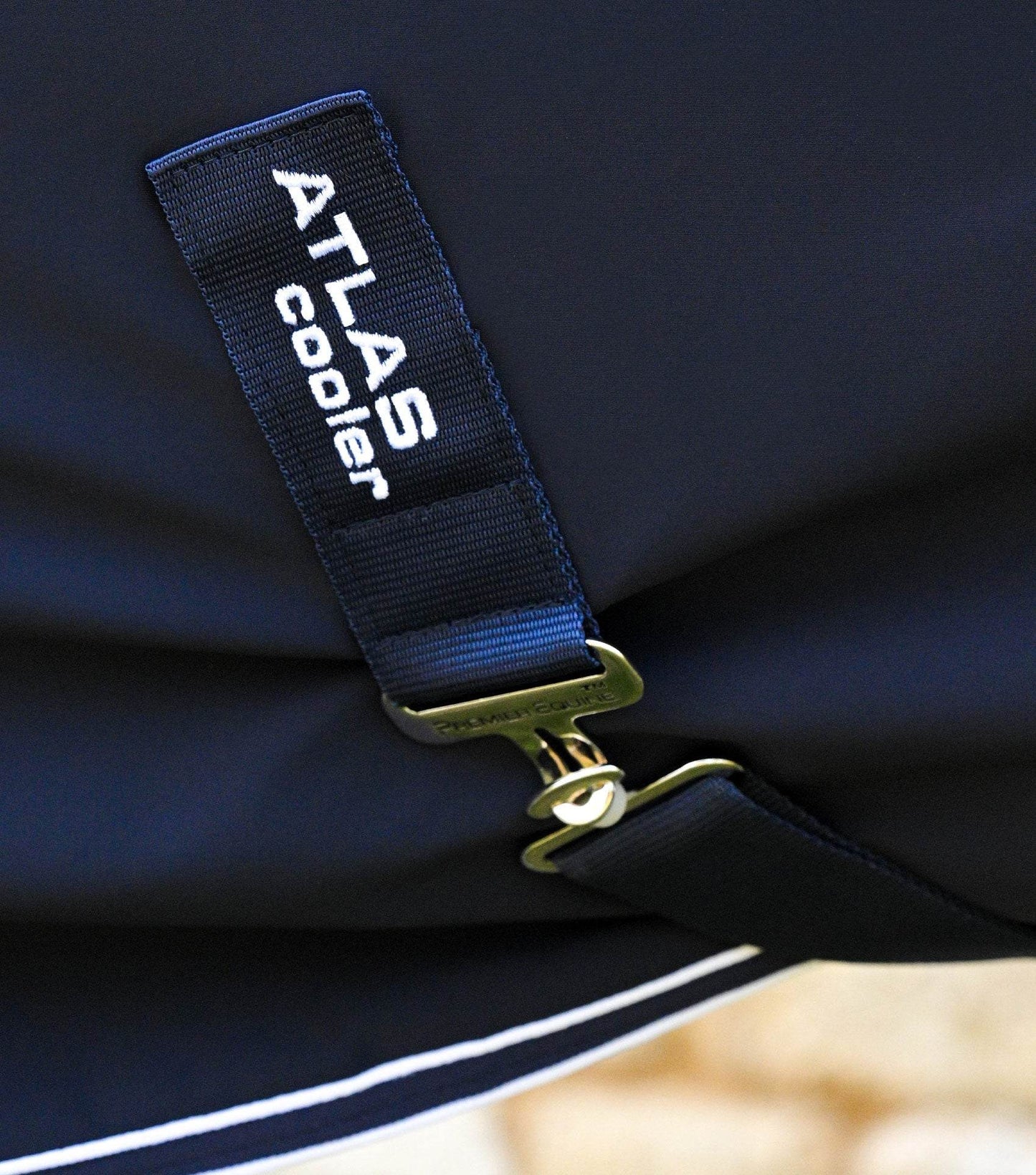 Premier Equine Atlas Horse Cooler Rug Navy - N P Equestrian & Pet Supplies Ltd 