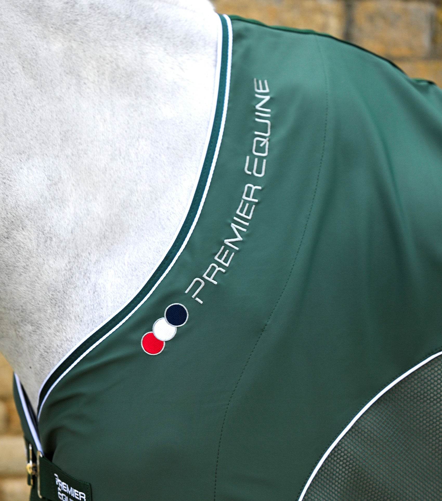 Premier Equine Atlas Mesh Horse Cooler Rug Green - N P Equestrian & Pet Supplies Ltd 