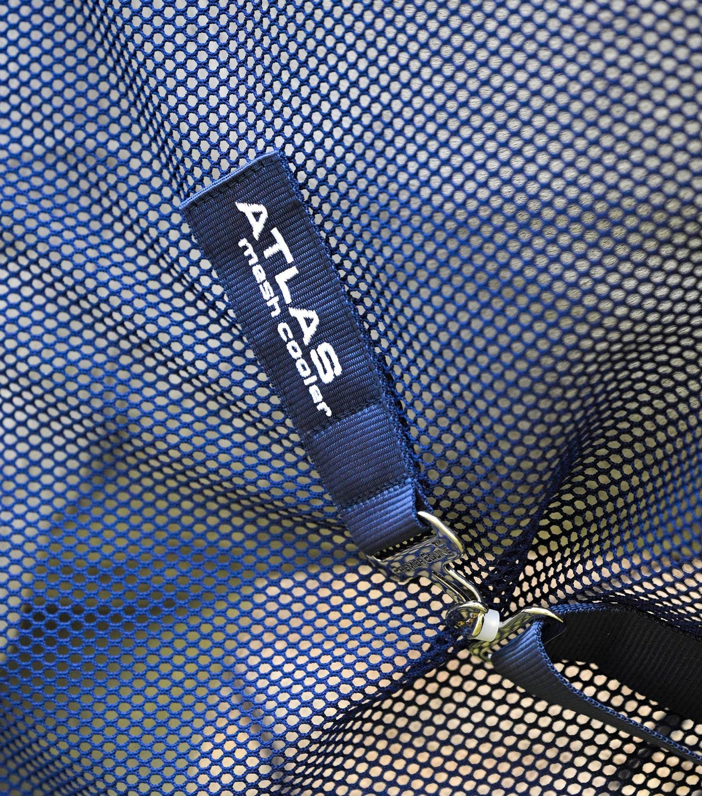Premier Equine Atlas Mesh Horse Cooler Rug Navy - N P Equestrian & Pet Supplies Ltd 