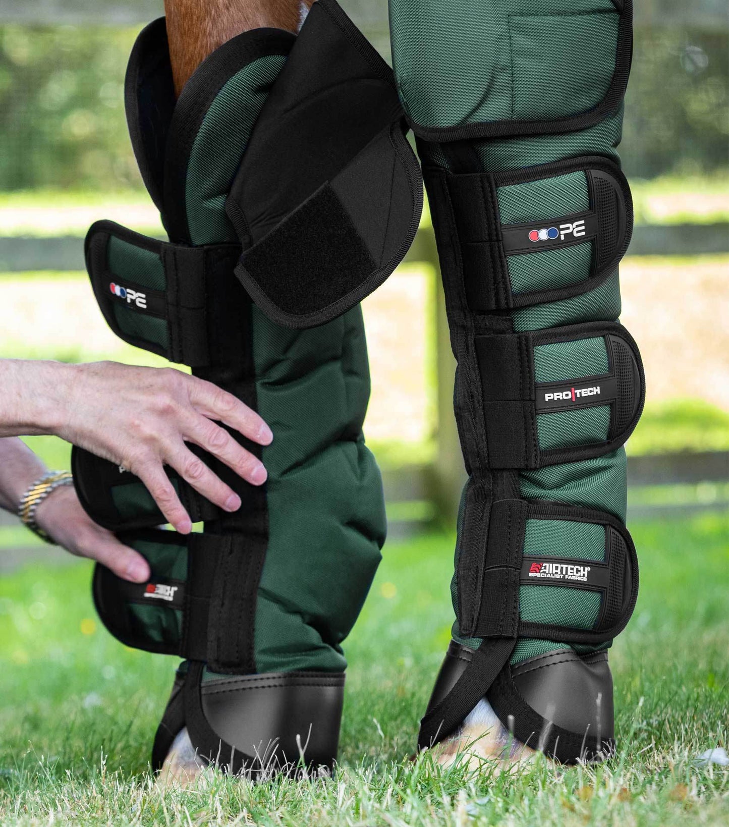 Premier Equine Ballistic Knee Pro-Tech Horse Travel Boots - N P Equestrian & Pet Supplies Ltd 
