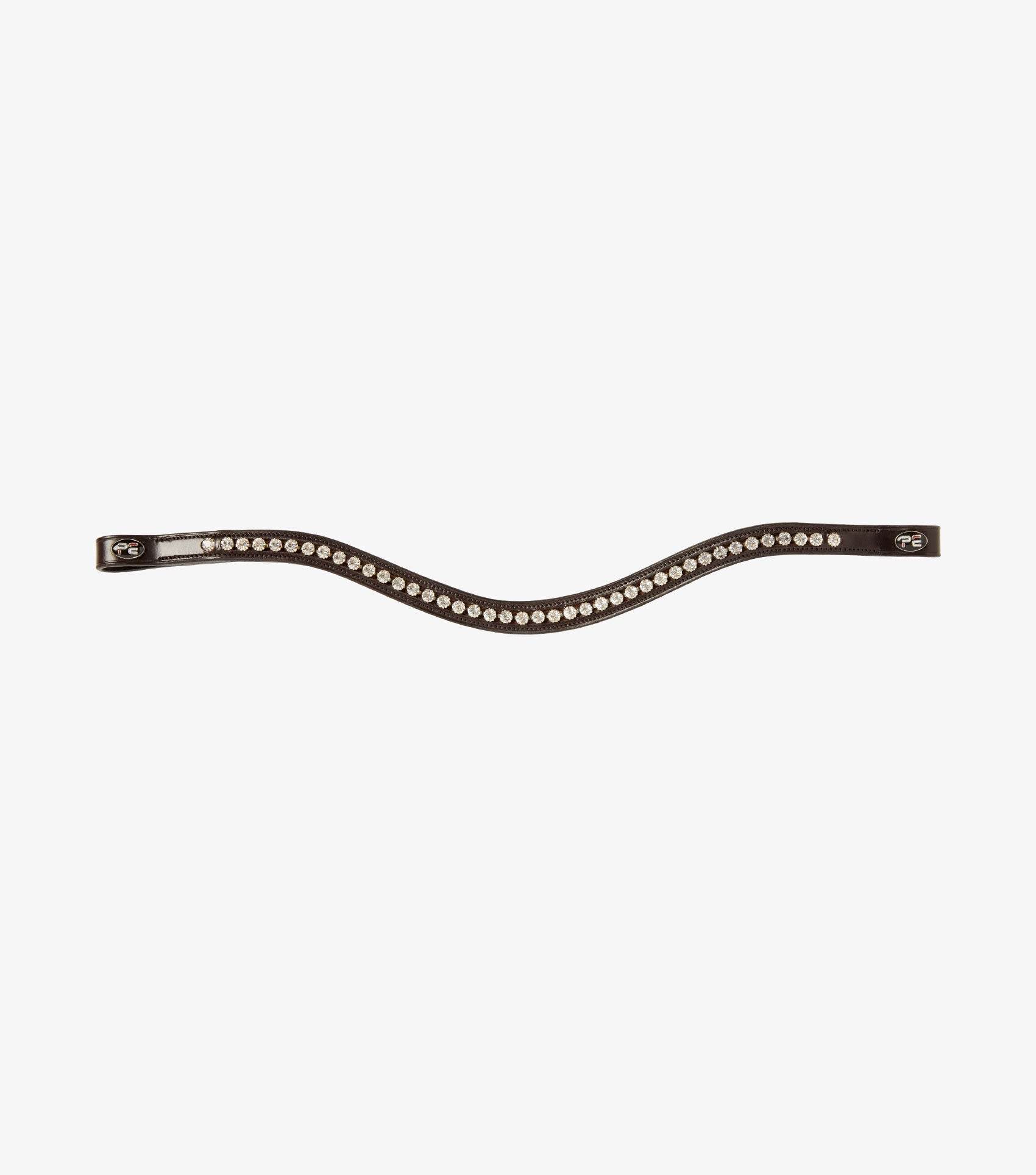 Premier Equine Bellissima Shaped Diamante Browband - N P Equestrian & Pet Supplies Ltd 