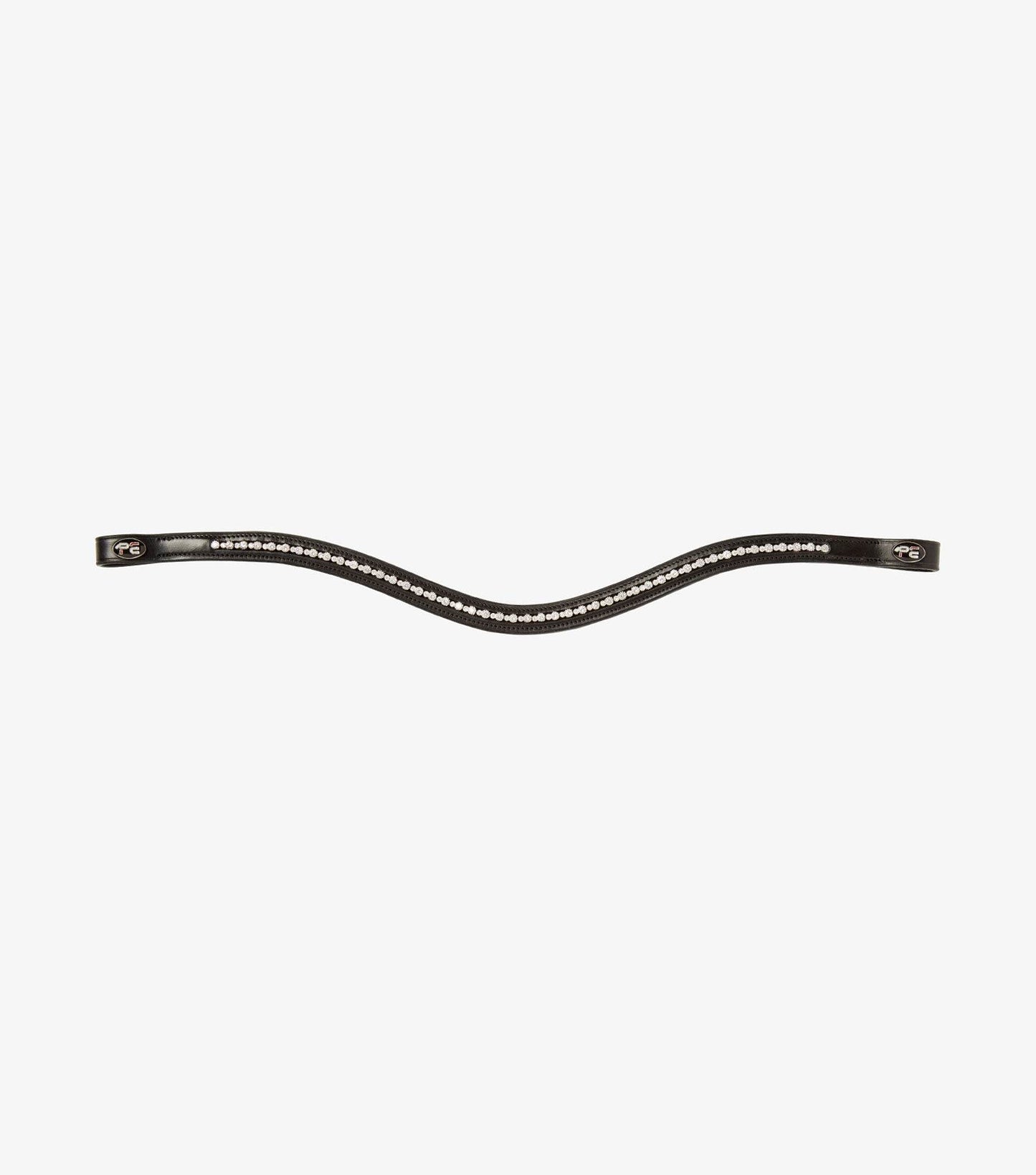 Premier Equine Bergamo Shaped Diamante Browband - N P Equestrian & Pet Supplies Ltd 