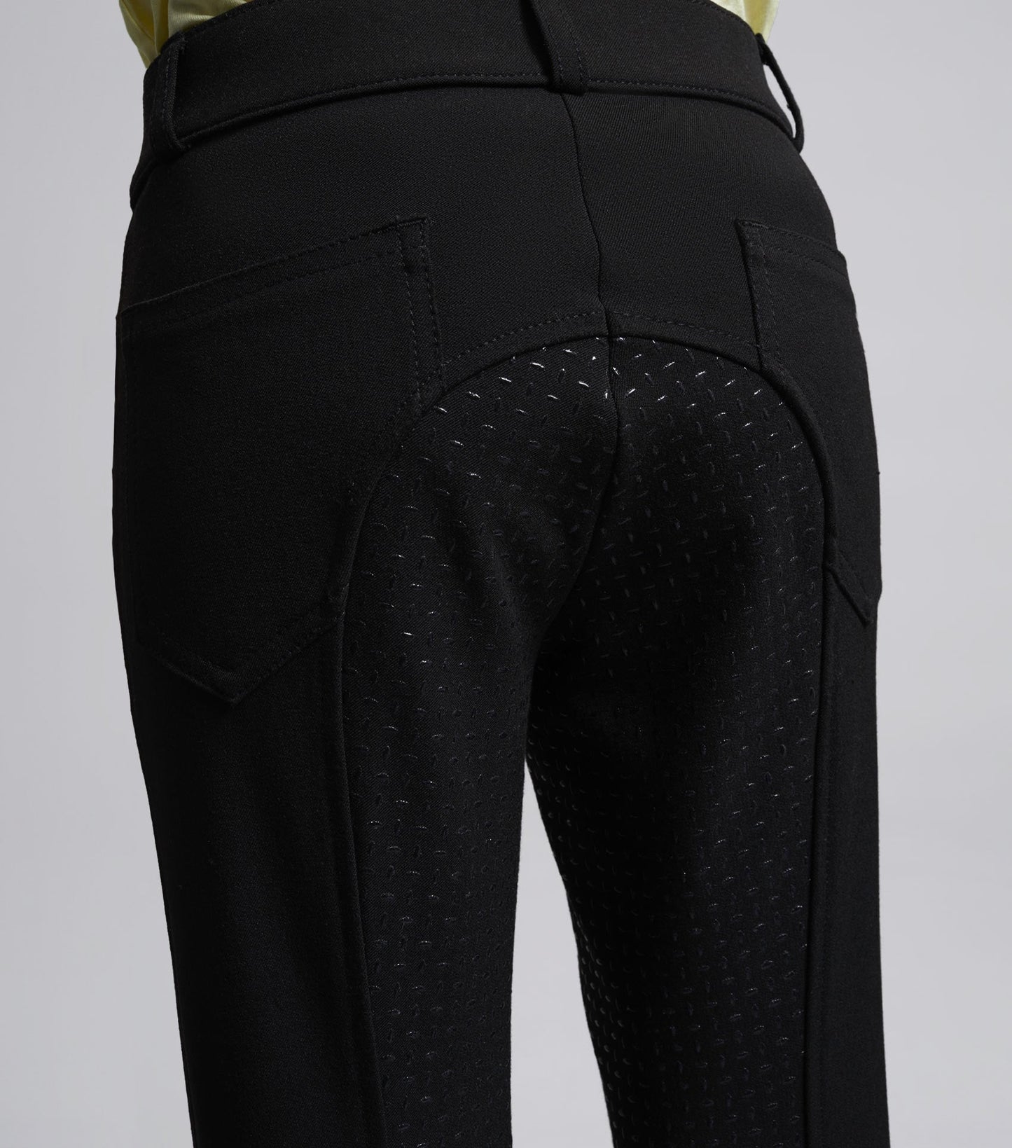 Premier Equine Brava Girls Full Seat Gel Riding Breeches Black