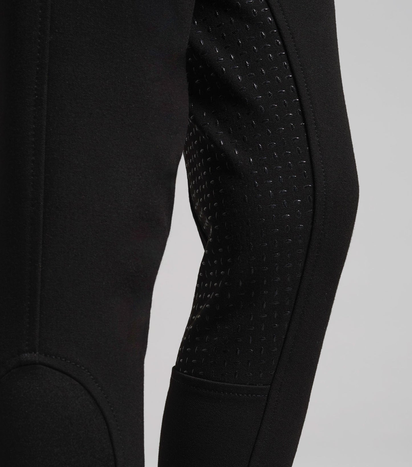 Premier Equine Brava Girls Full Seat Gel Riding Breeches Black