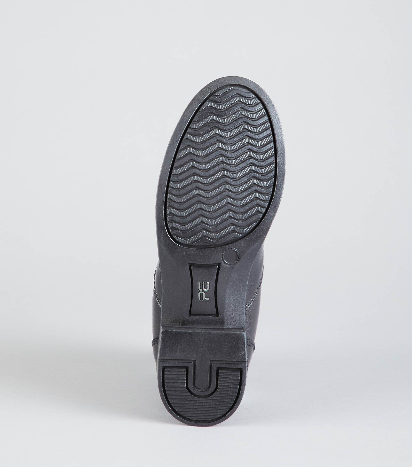 Premier Equine Bruno Junior Leather Paddock Boot Black - N P Equestrian & Pet Supplies Ltd