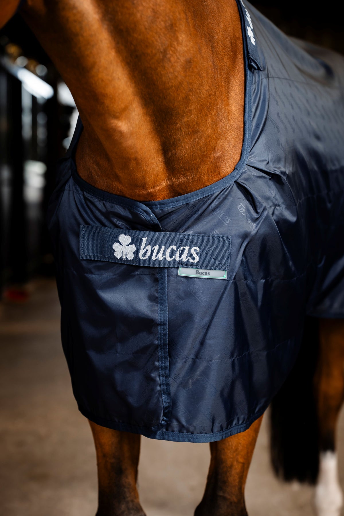 Bucas 0g Stable Sheet - Navy
