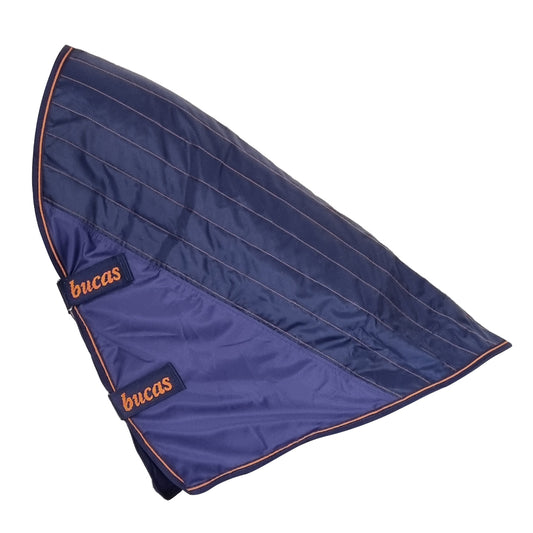 Bucas Therapy Cooler Neck Cover - Navy/Orange