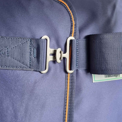 Bucas Therapy Big Neck Standard Neck Cooler Rug - Navy/Orange