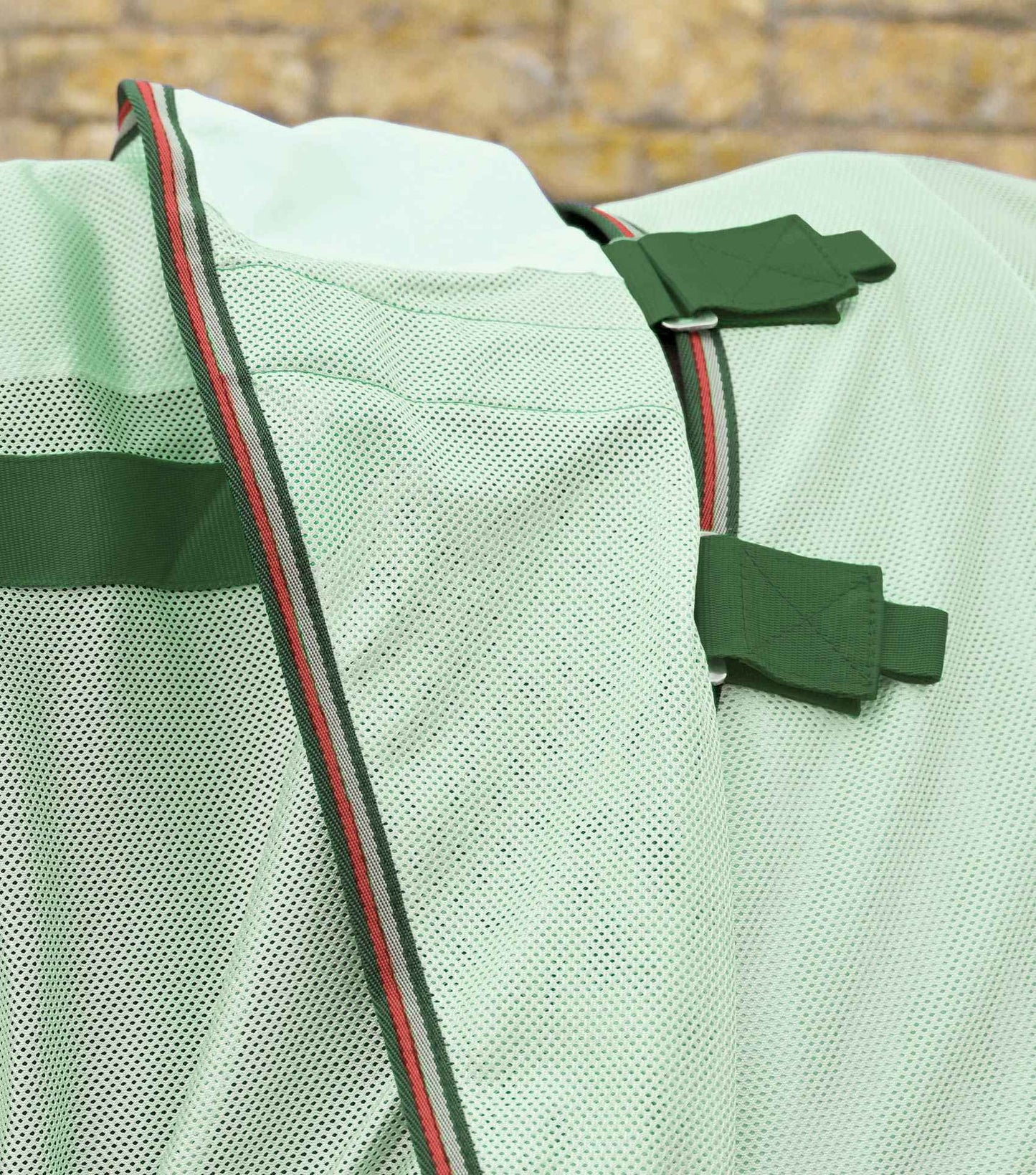 Premier Equine Bug Buster Fly Rug with Detachable Neck and Belly Flap - Mint Green