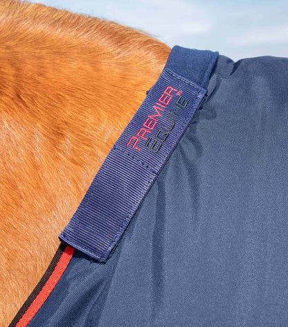 Premier Equine Buster 250g Turnout Rug with Classic Neck Cover Navy - N P Equestrian & Pet Supplies Ltd 