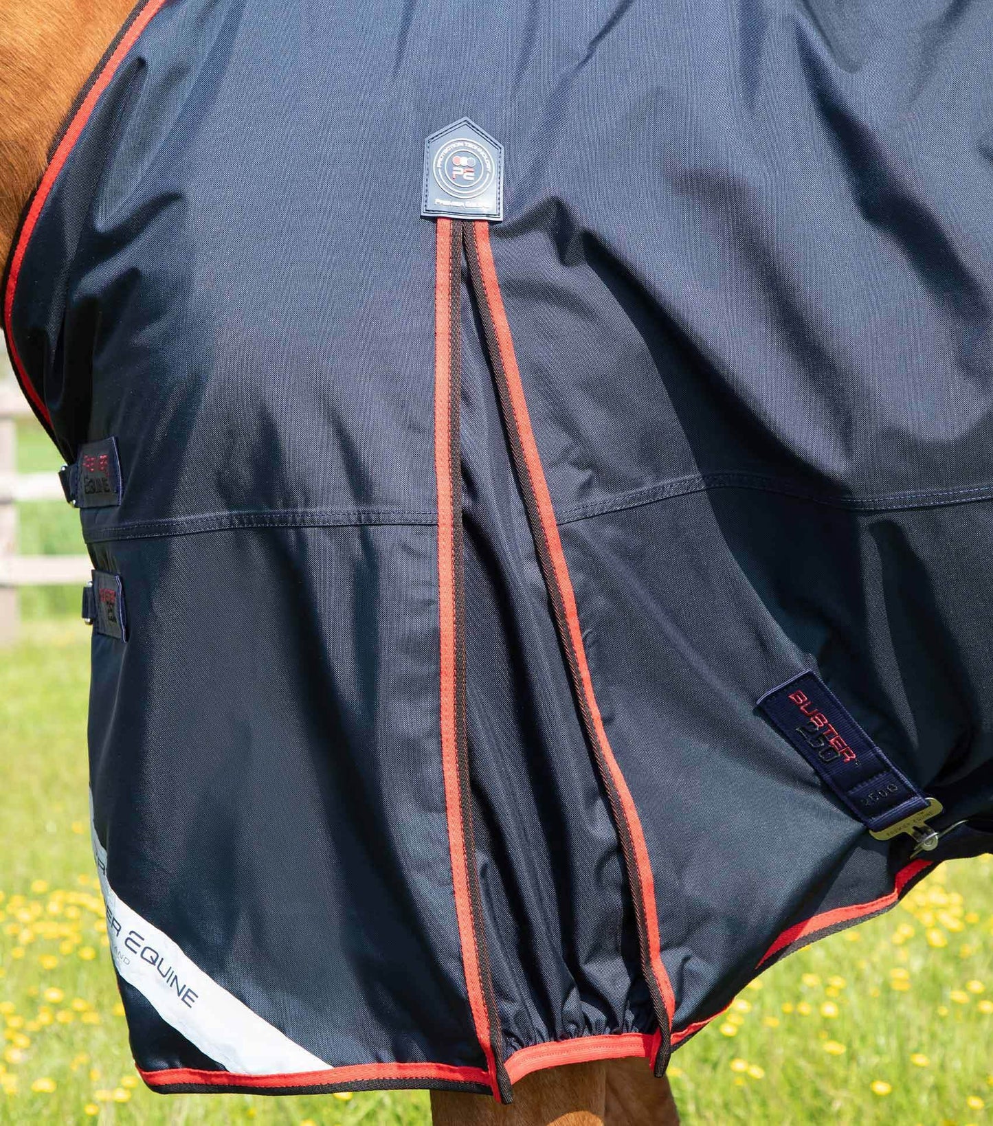 Premier Equine Buster 250g Turnout Rug with Classic Neck Cover Navy - N P Equestrian & Pet Supplies Ltd 