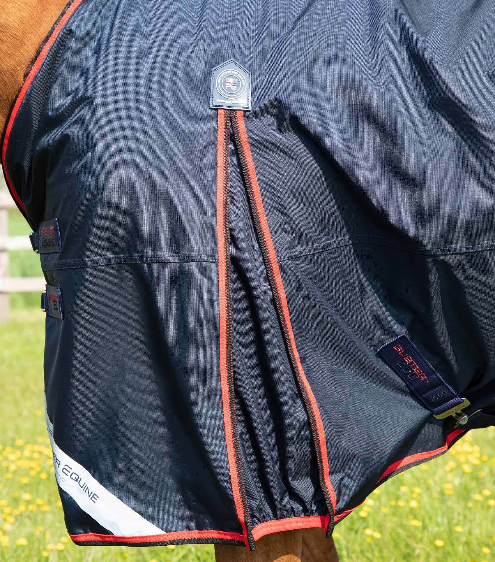 Premier Equine Buster 250g Turnout Rug with Classic Neck Cover Navy - N P Equestrian & Pet Supplies Ltd 