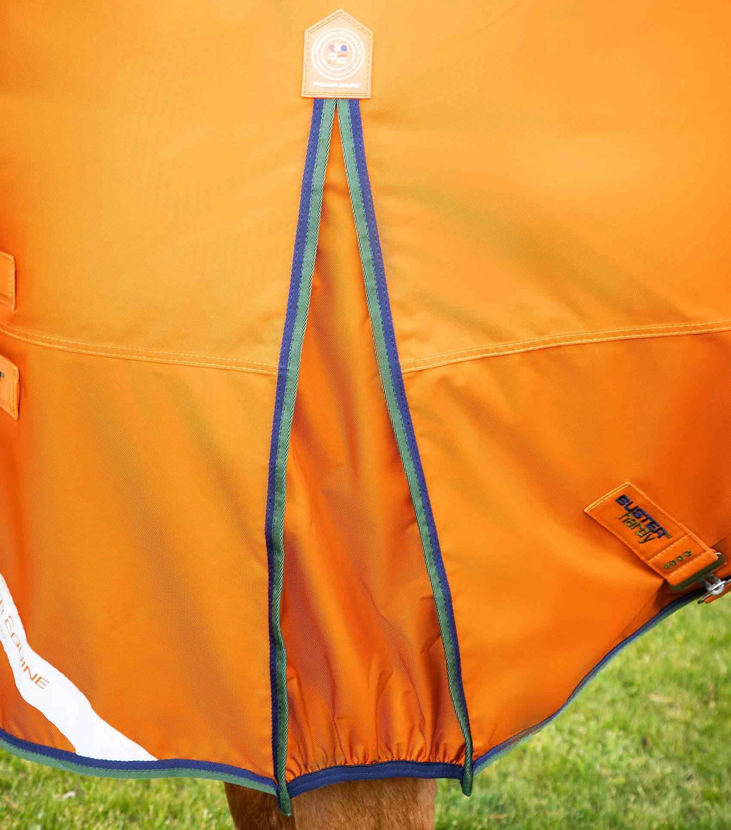 Premier Equine Buster Hardy 400g Half Neck Turnout Rug Burnt Orange - N P Equestrian & Pet Supplies Ltd 