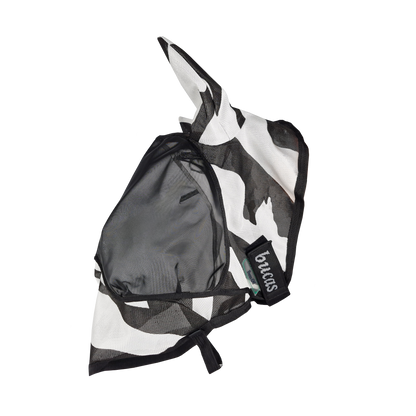 Bucas Buzz-Off Deluxe Zebra Fly Mask