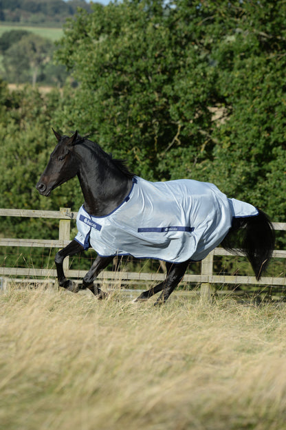 Bucas Buzz-Off Fly Rug With Detachable Neck - Blue