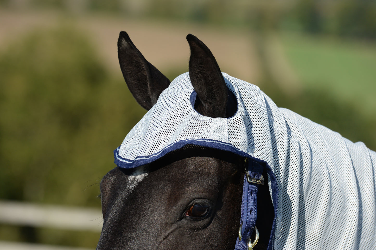 Bucas Buzz-Off X Full Neck Fly Rug - Silver