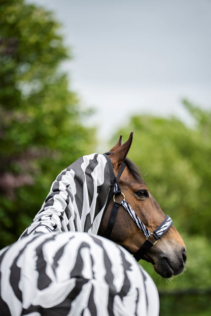 Bucas Buzz-Off Zebra Full Neck Fly Rug