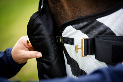 Bucas Buzz-Off Zebra Full Neck Fly Rug