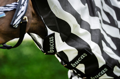Bucas Buzz-Off Zebra Full Neck Fly Rug