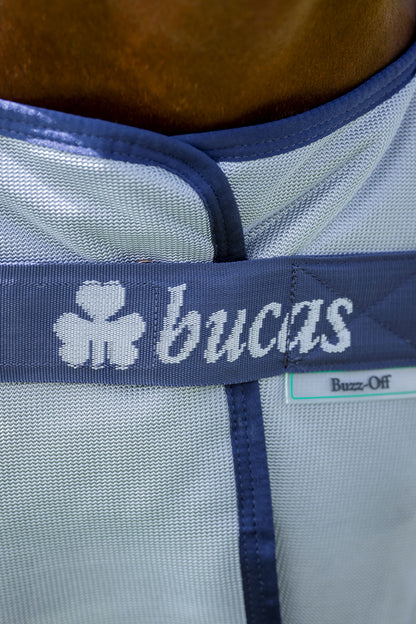 Bucas Buzz-Off Classic Cut Fly Rug - Blue/Silver