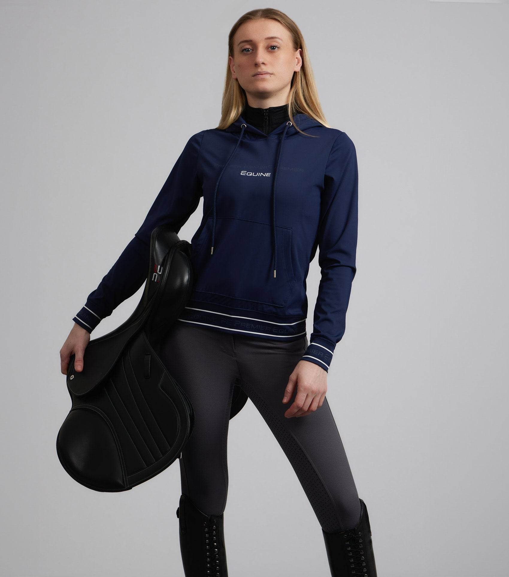 Premier Equine Cadenza Technical Riding Hoodie - N P Equestrian & Pet Supplies Ltd 
