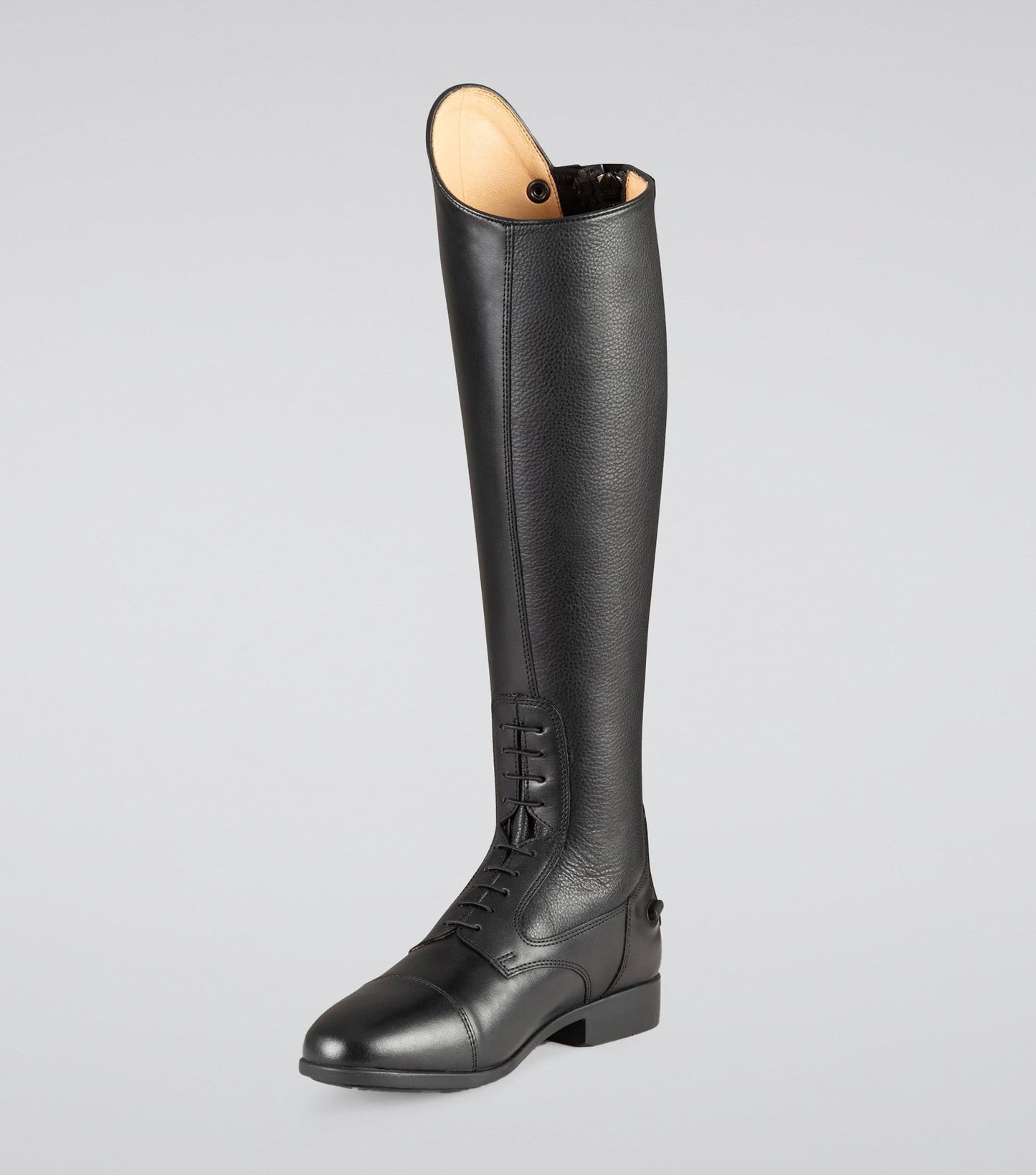 Premier Equine Calanthe Ladies Leather Field Tall Riding Boot Black