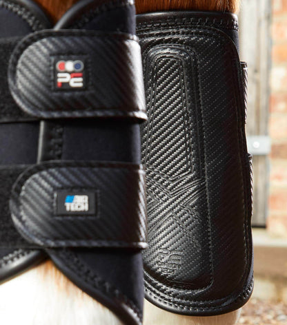 Premier Equine Carbon Air-Tech Double Locking Brushing Boots - N P Equestrian & Pet Supplies Ltd 
