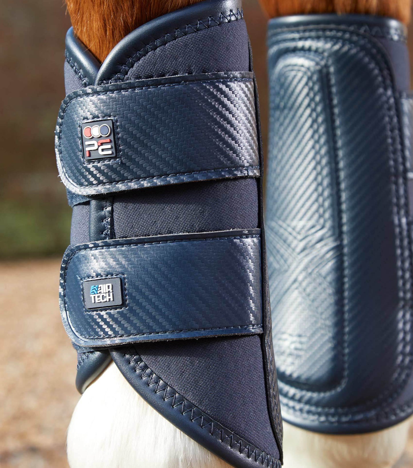 Premier Equine Carbon Air-Tech Double Locking Brushing Boots - N P Equestrian & Pet Supplies Ltd 