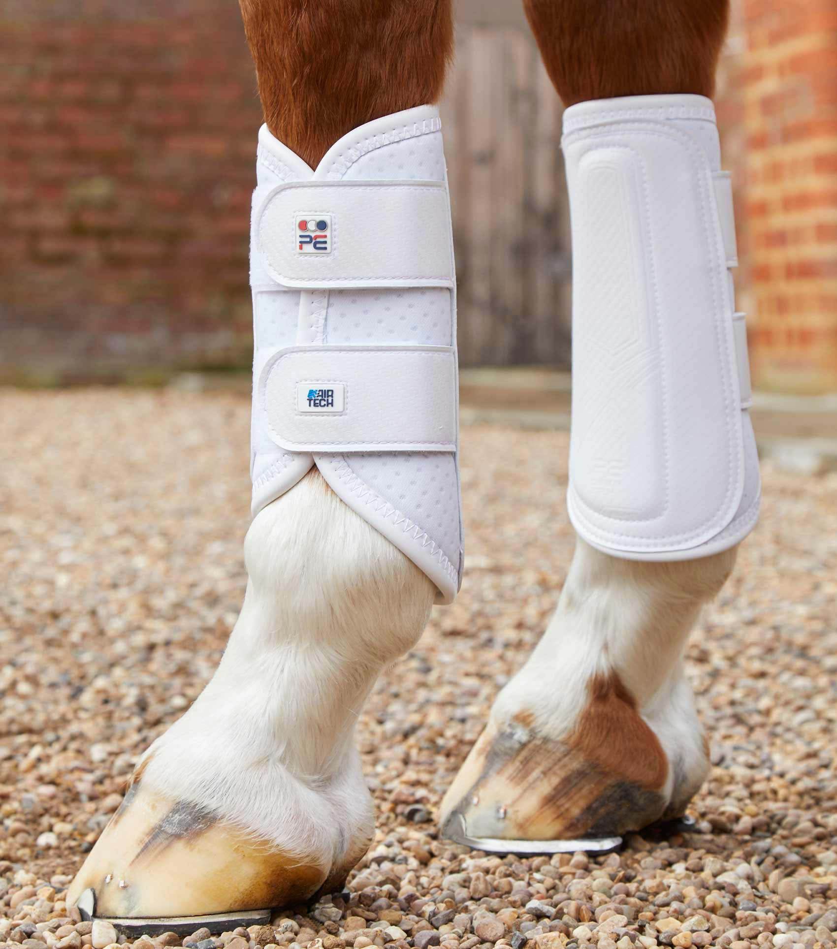 Premier Equine Carbon Air-Tech Double Locking Brushing Boots - N P Equestrian & Pet Supplies Ltd 