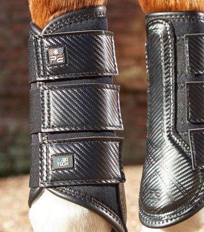 Premier Equine Carbon Air-Tech Single Locking Brushing Boots - N P Equestrian & Pet Supplies Ltd 