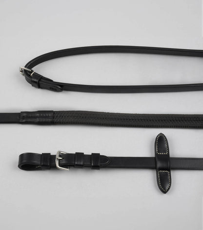 Premier Equine Cassano Rubber Grip Reins - N P Equestrian & Pet Supplies Ltd 
