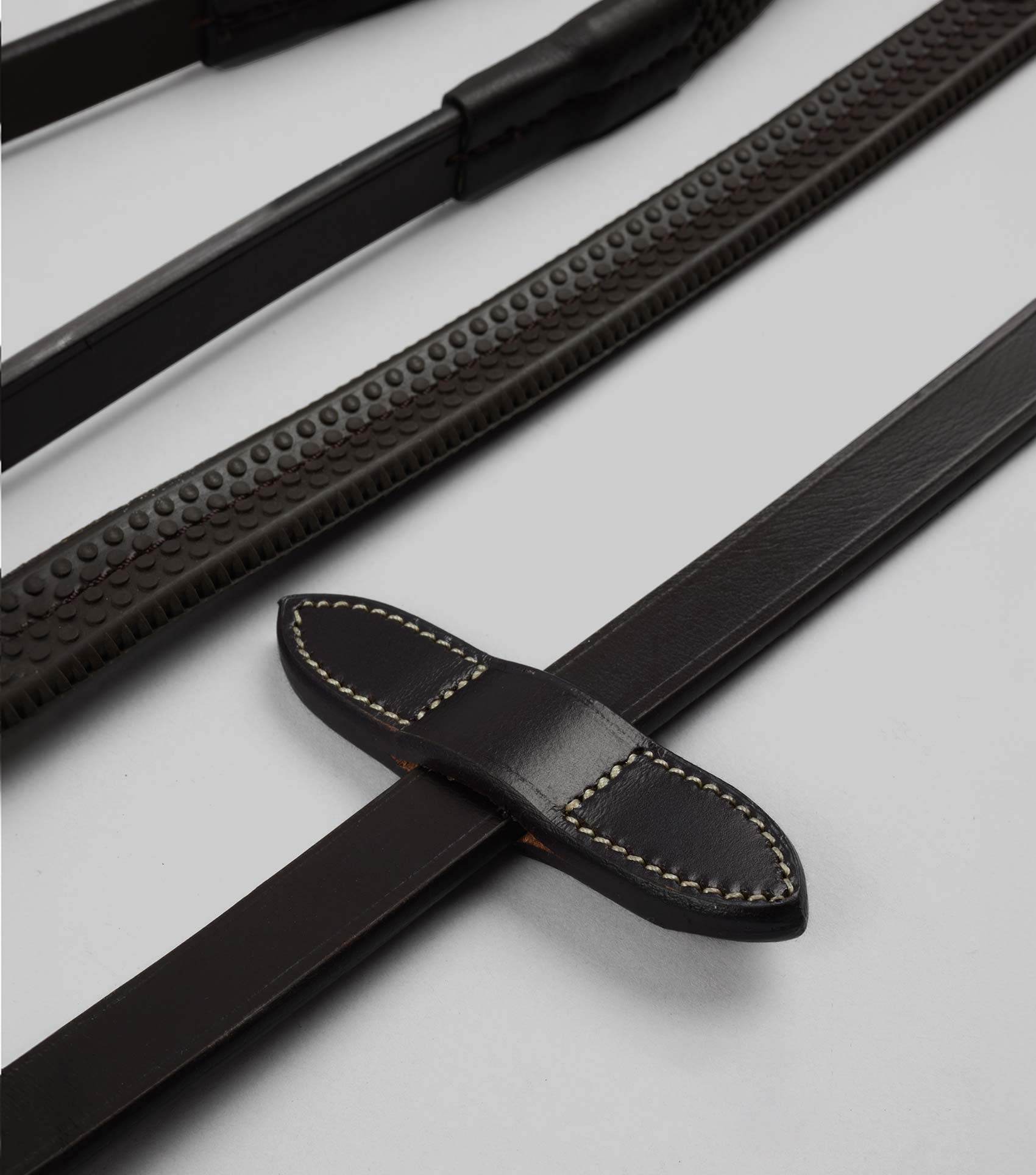 Premier Equine Cassano Rubber Grip Reins - N P Equestrian & Pet Supplies Ltd 