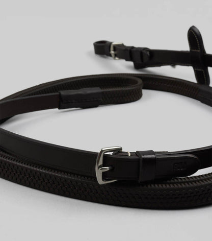 Premier Equine Cassano Rubber Grip Reins - N P Equestrian & Pet Supplies Ltd 