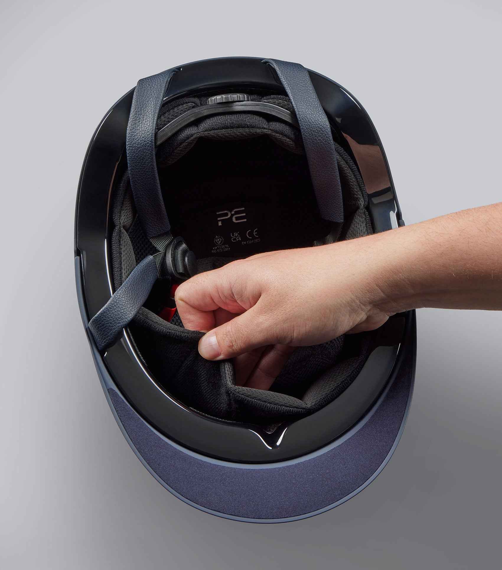 Premier Equine Centauri Horse Riding Helmet - Midnight Navy